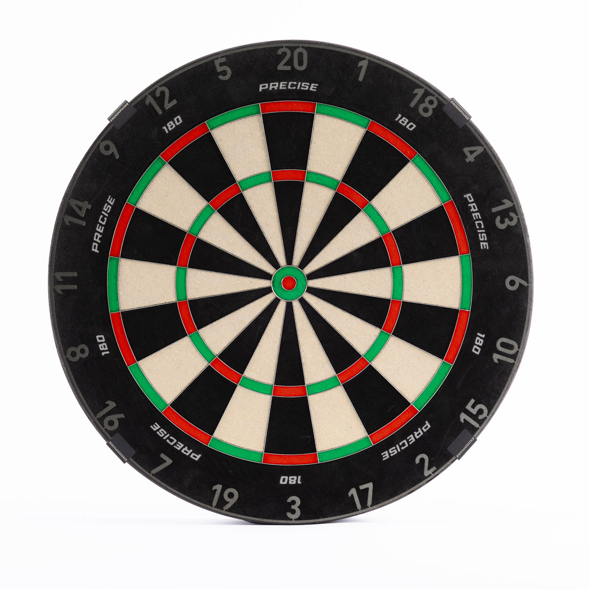 Precise 180 Endorphine Dartboard mit Zahlenring Graphite
