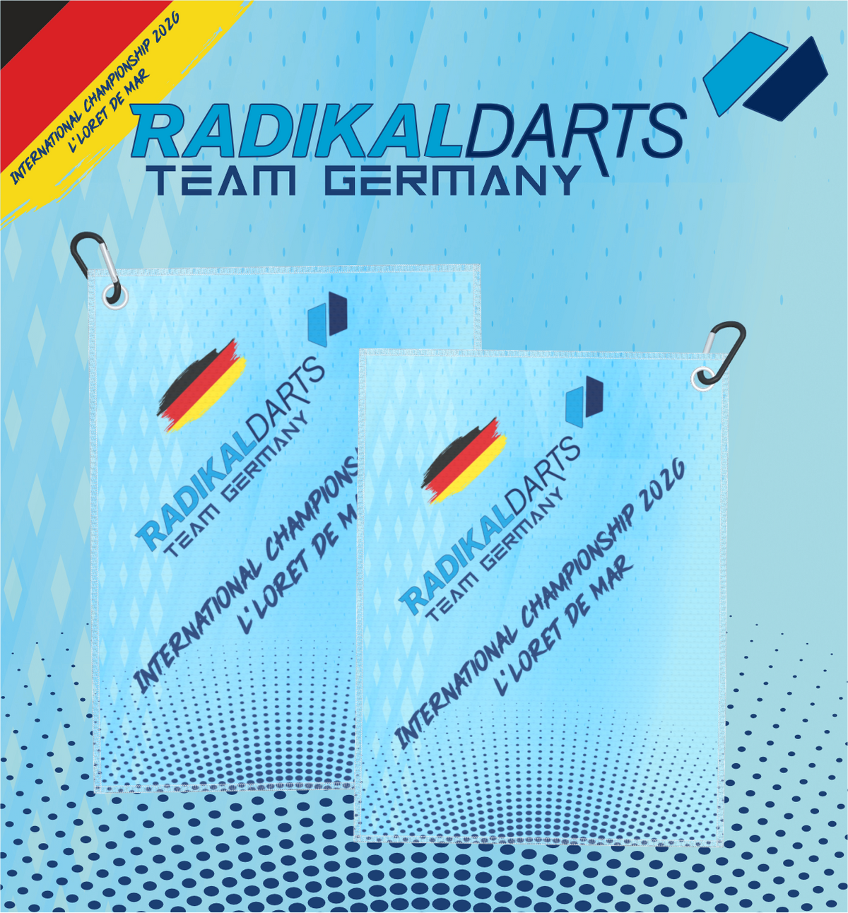 L'loret de Mar 2026 Dart Handtuch